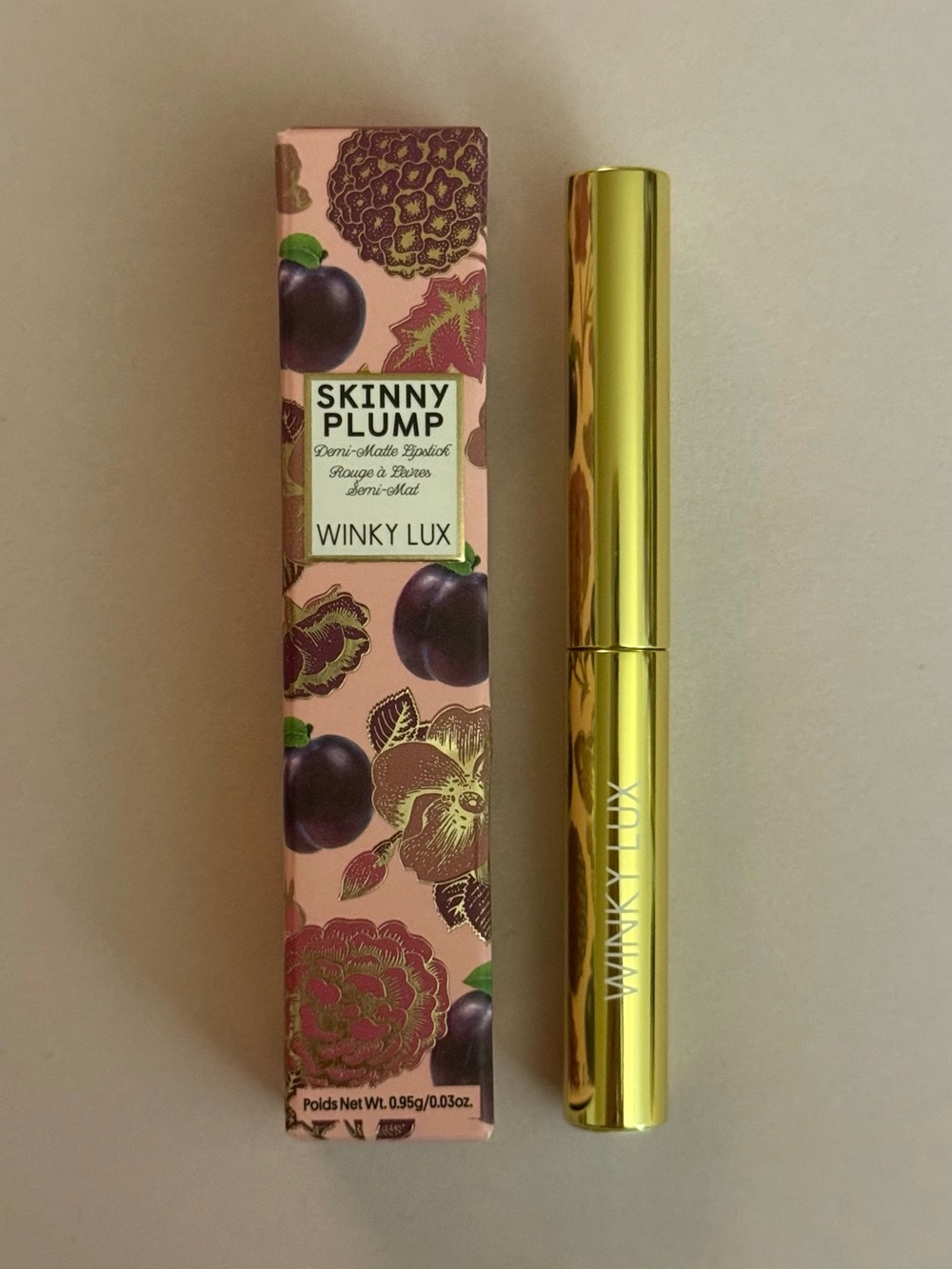 WINKY LUX Skinny Plump Demi-Matte Lipstick in Room Service 0.03 oz / 0.95 g - Picture 16 of 16